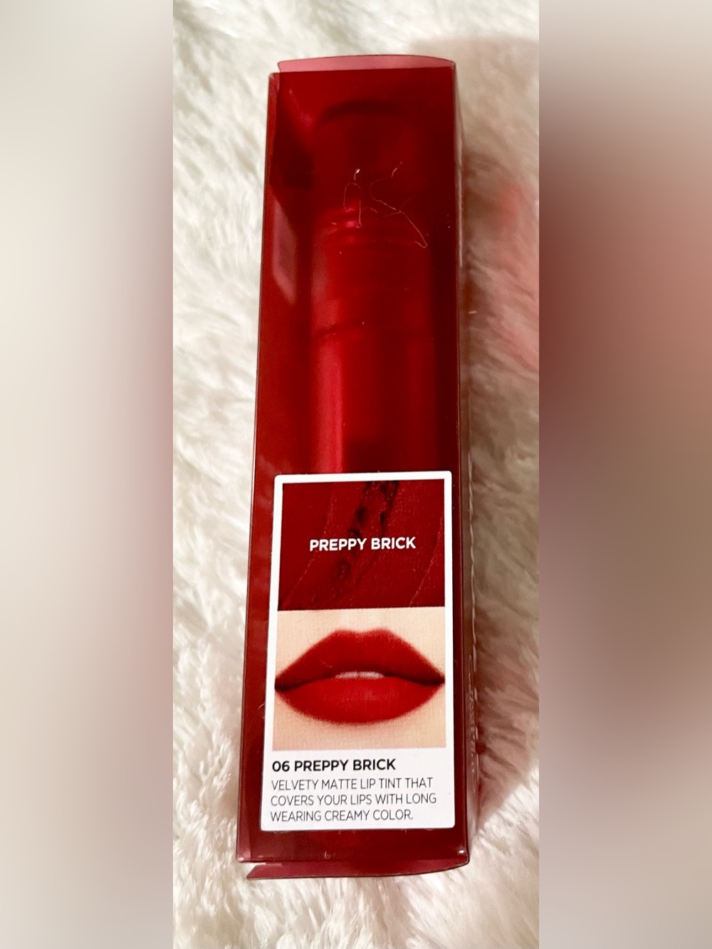 Lilybyred Brand Hydrating Lip Gloss Tint - Preppy Brick (Brick Red)